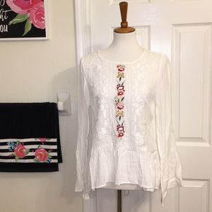 Lulu’s embroidered top